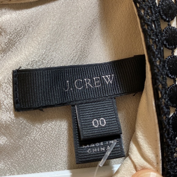 J.Crew Black Fringe Lace Dress - Picture 7 of 9